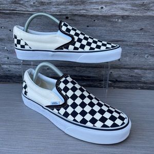 VANS Classic Checkered Slip On Shoes / Ws-Sz 9